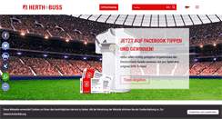 Desktop Screenshot of herthundbuss.com